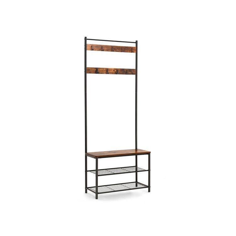 Vintage Entryway Coat Rack FredCo