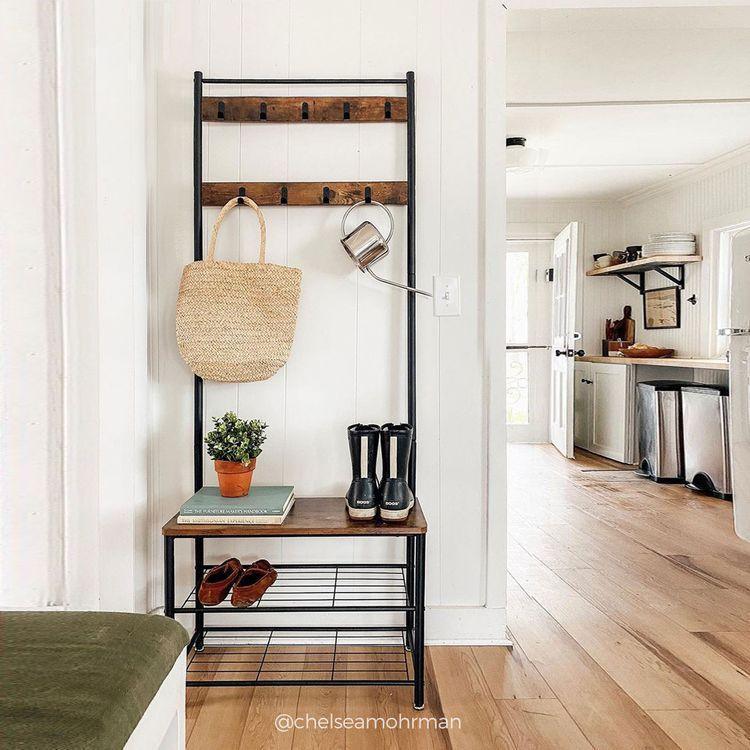 Vintage Entryway Coat Rack FredCo