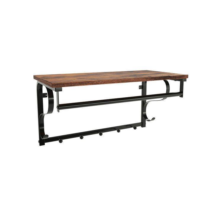 Vintage Floating Coat Shelves FredCo