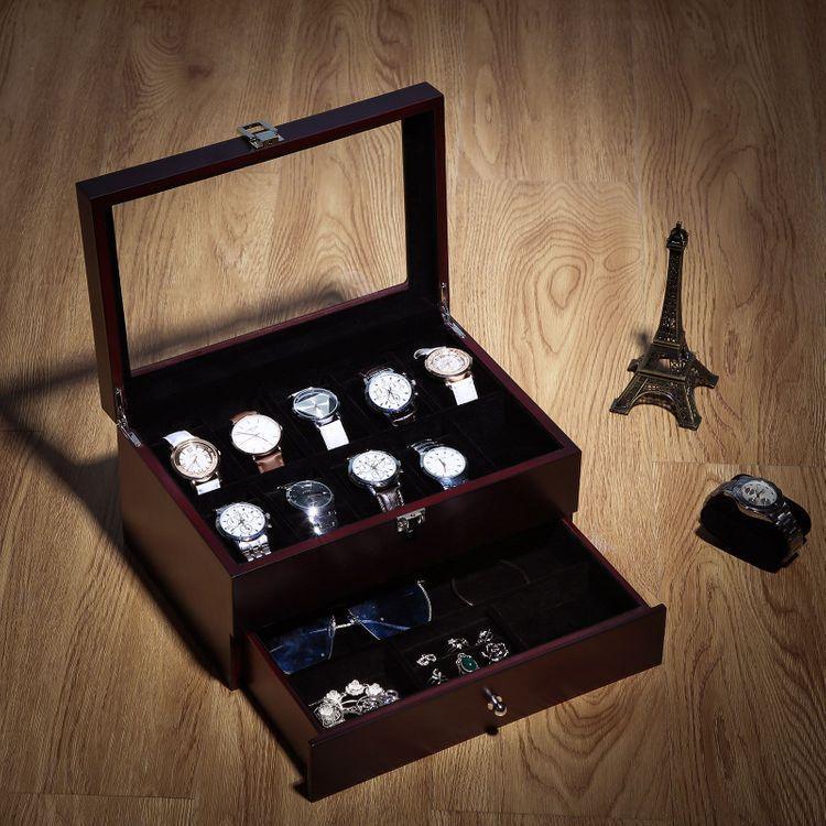 Vintage Wooden Watch Box FredCo