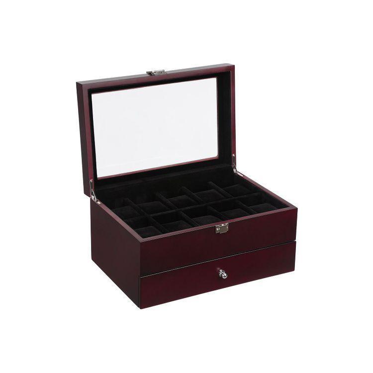 Vintage Wooden Watch Box FredCo