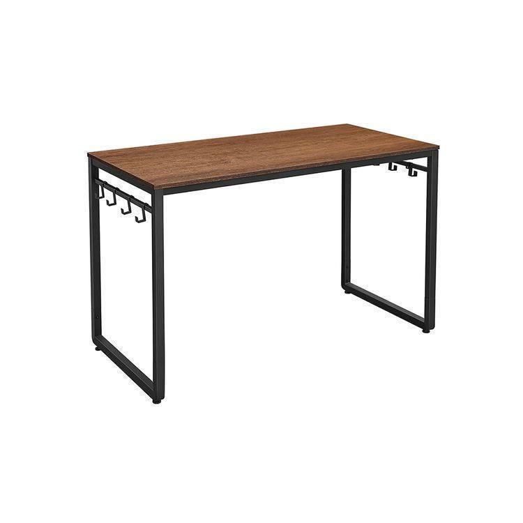 Walnut Brown Writing Desk FredCo