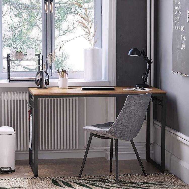 Walnut Brown Writing Desk FredCo