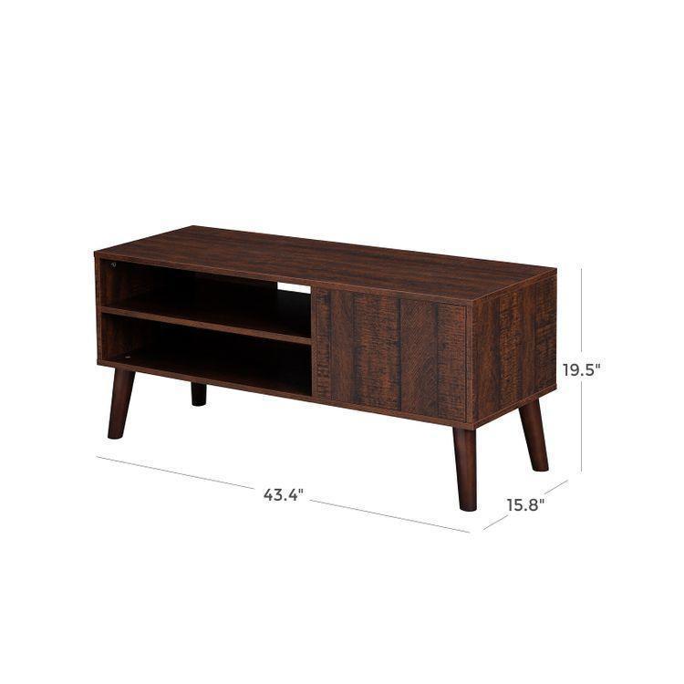 Walnut Retro TV Stand FredCo