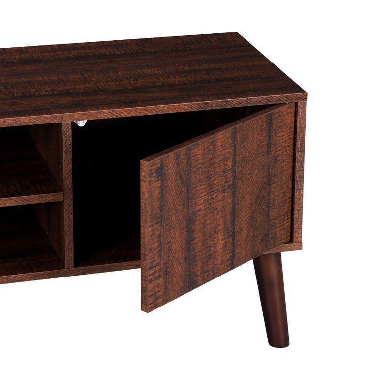 Walnut Retro TV Stand FredCo