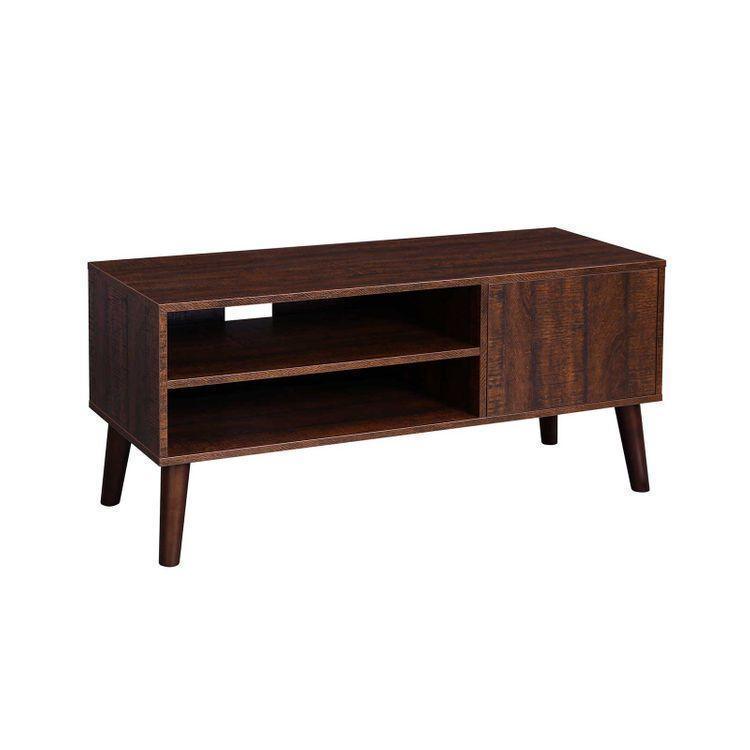 Walnut Retro TV Stand FredCo
