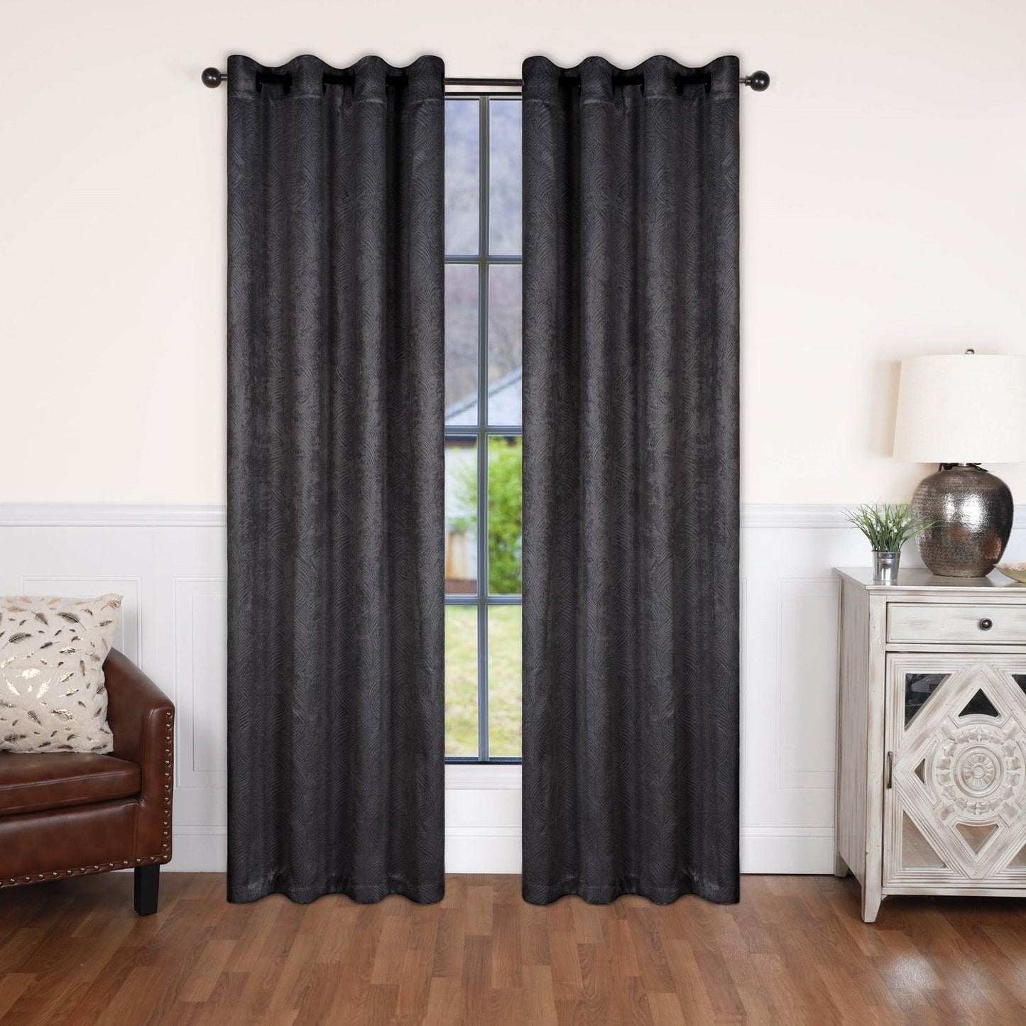 Waverly Room Darkening Noise Reducing Thermal Blackout Curtain Set FredCo
