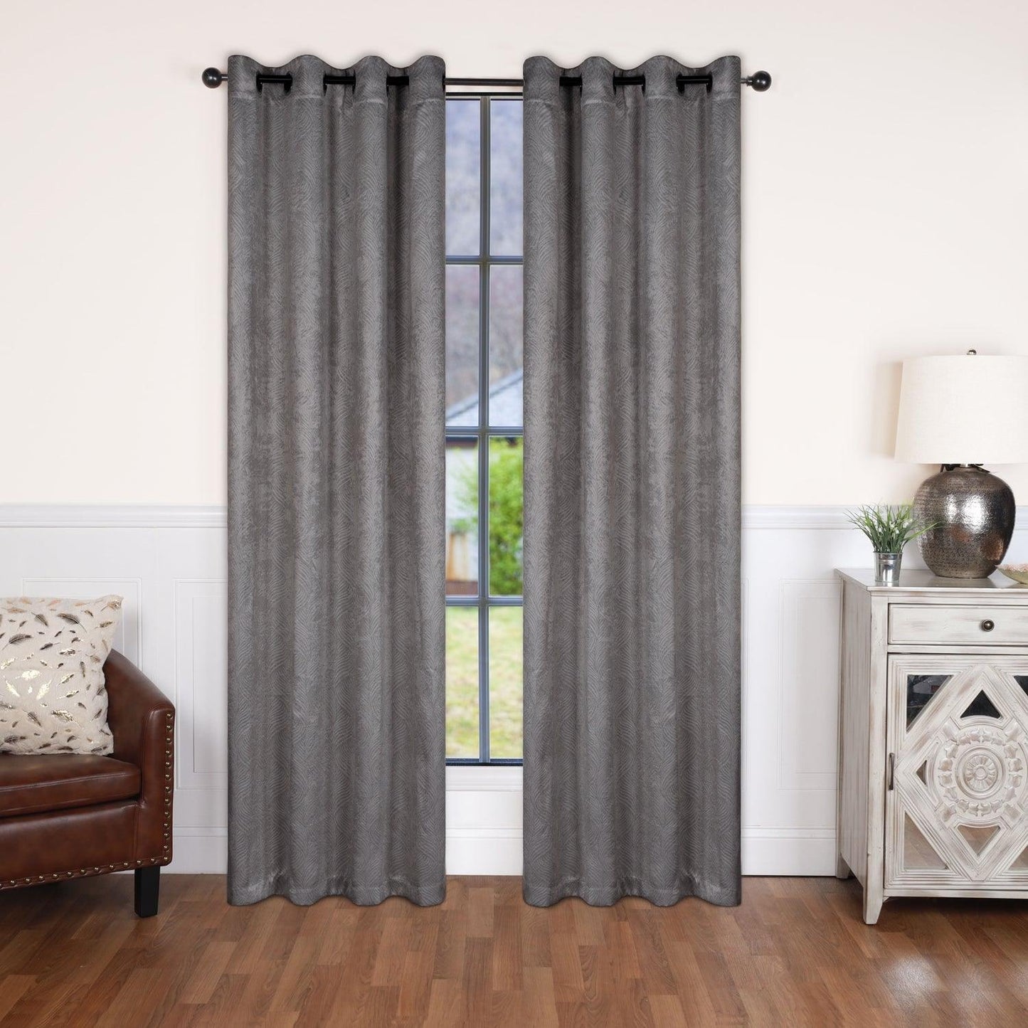Waverly Room Darkening Noise Reducing Thermal Blackout Curtain Set FredCo