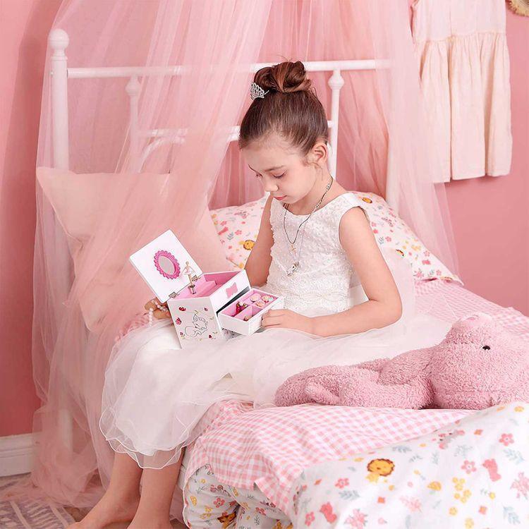 White Music Jewelry Box FredCo