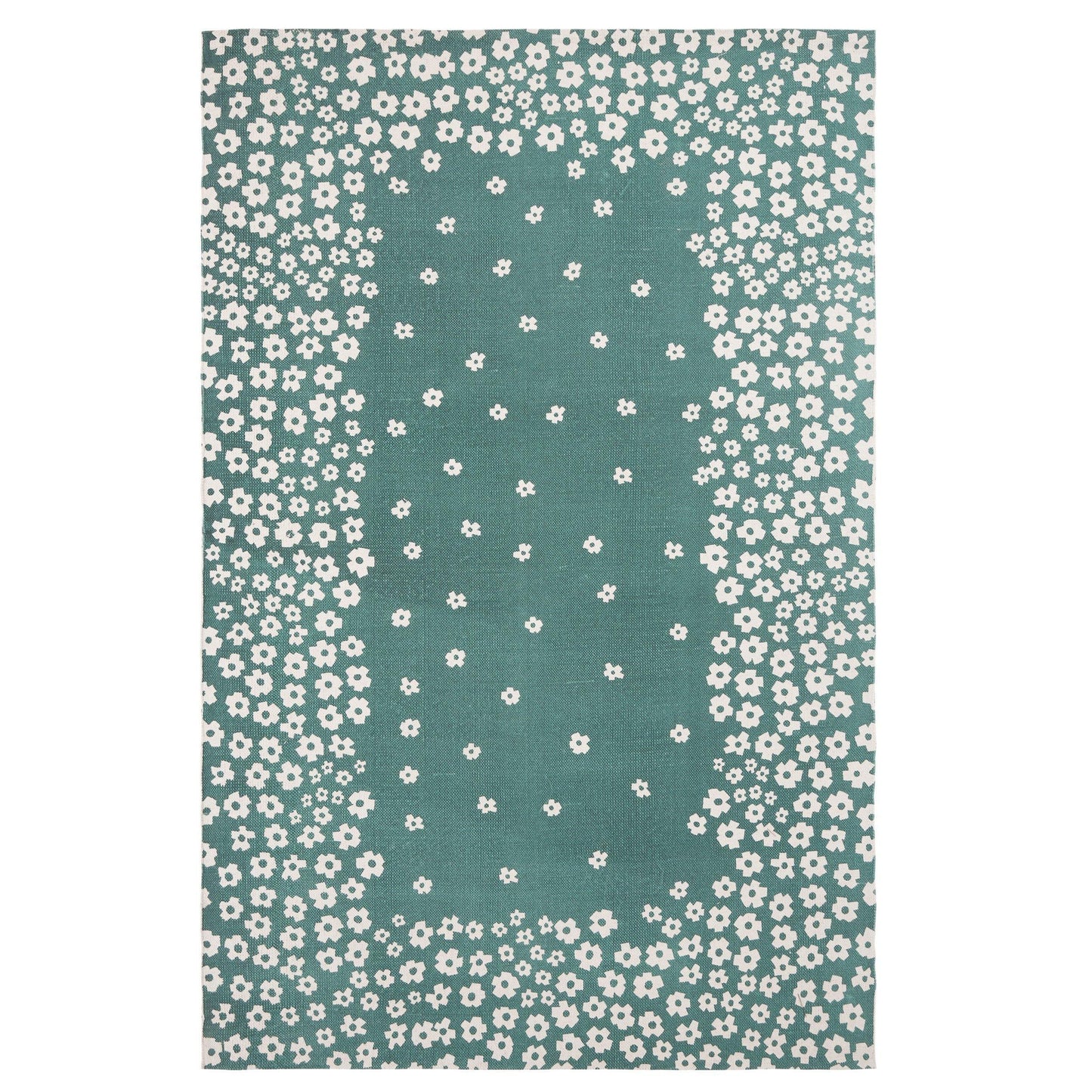 Wildflower 100% Cotton Rug, Environment Friendly Area Rugs FredCo