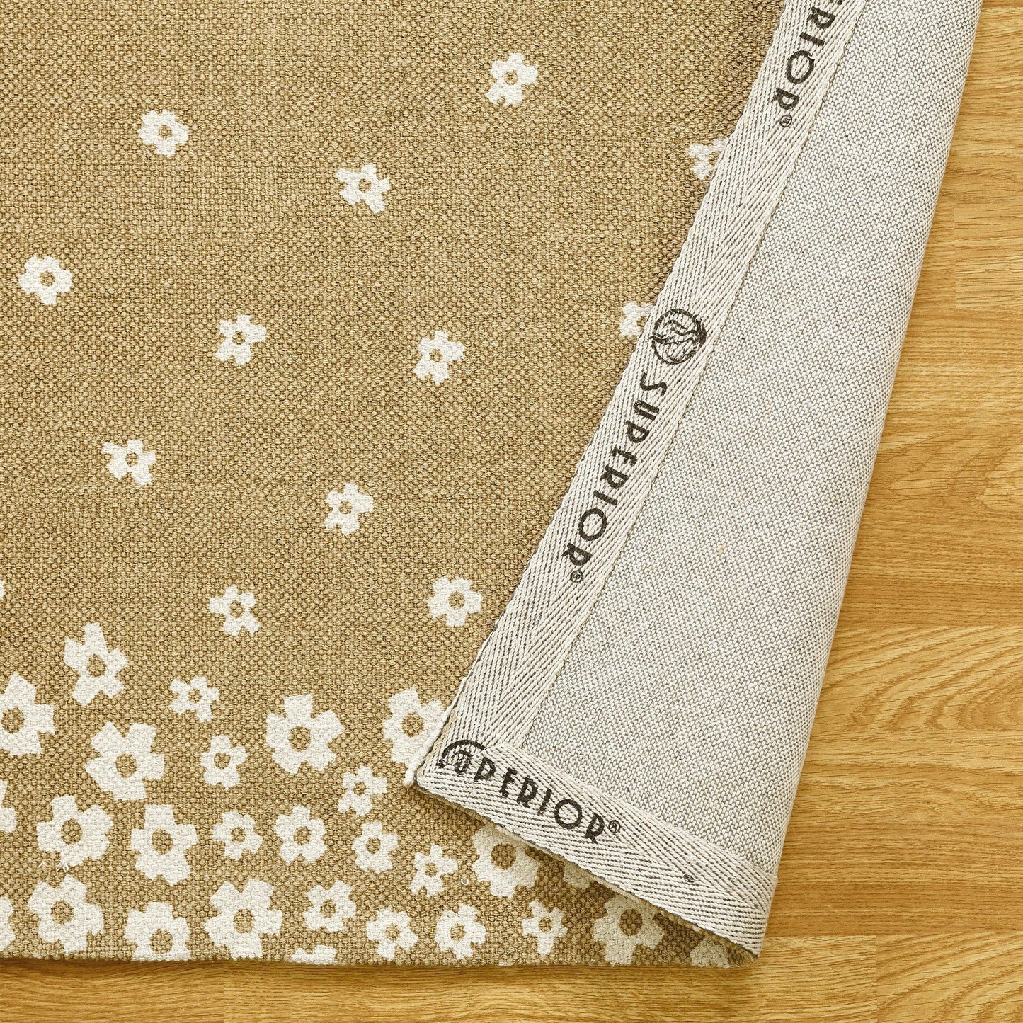 Wildflower 100% Cotton Rug, Environment Friendly Area Rugs FredCo