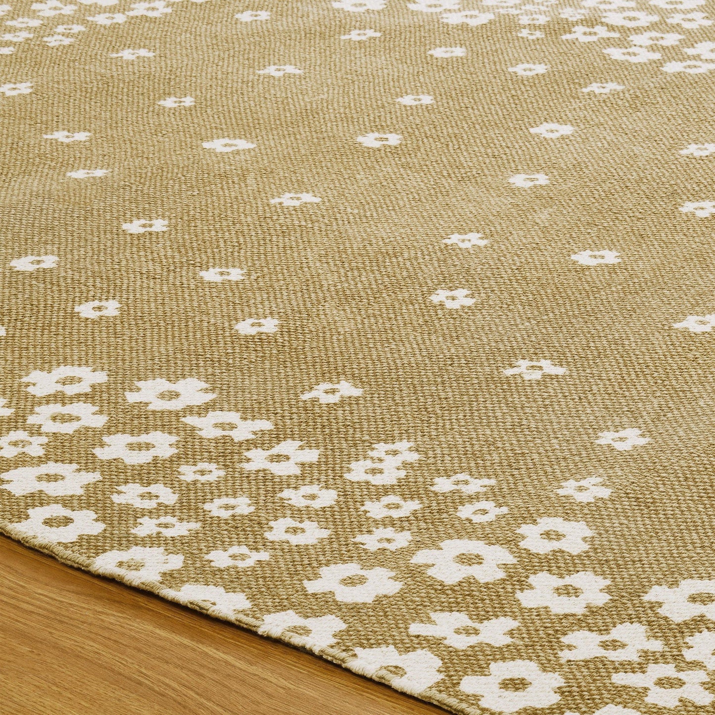 Wildflower 100% Cotton Rug, Environment Friendly Area Rugs FredCo