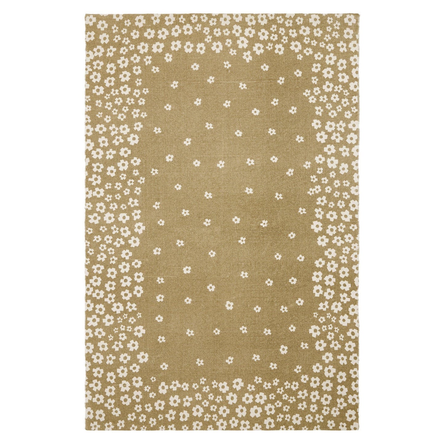 Wildflower 100% Cotton Rug, Environment Friendly Area Rugs FredCo