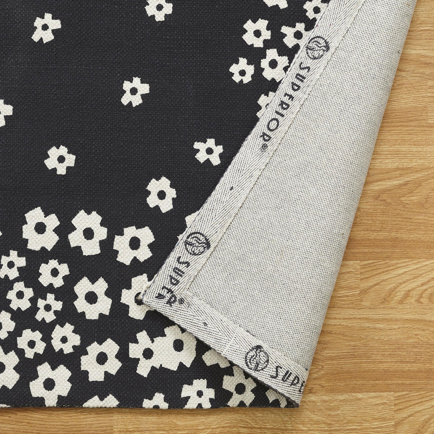 Wildflower 100% Cotton Rug, Environment Friendly Area Rugs FredCo