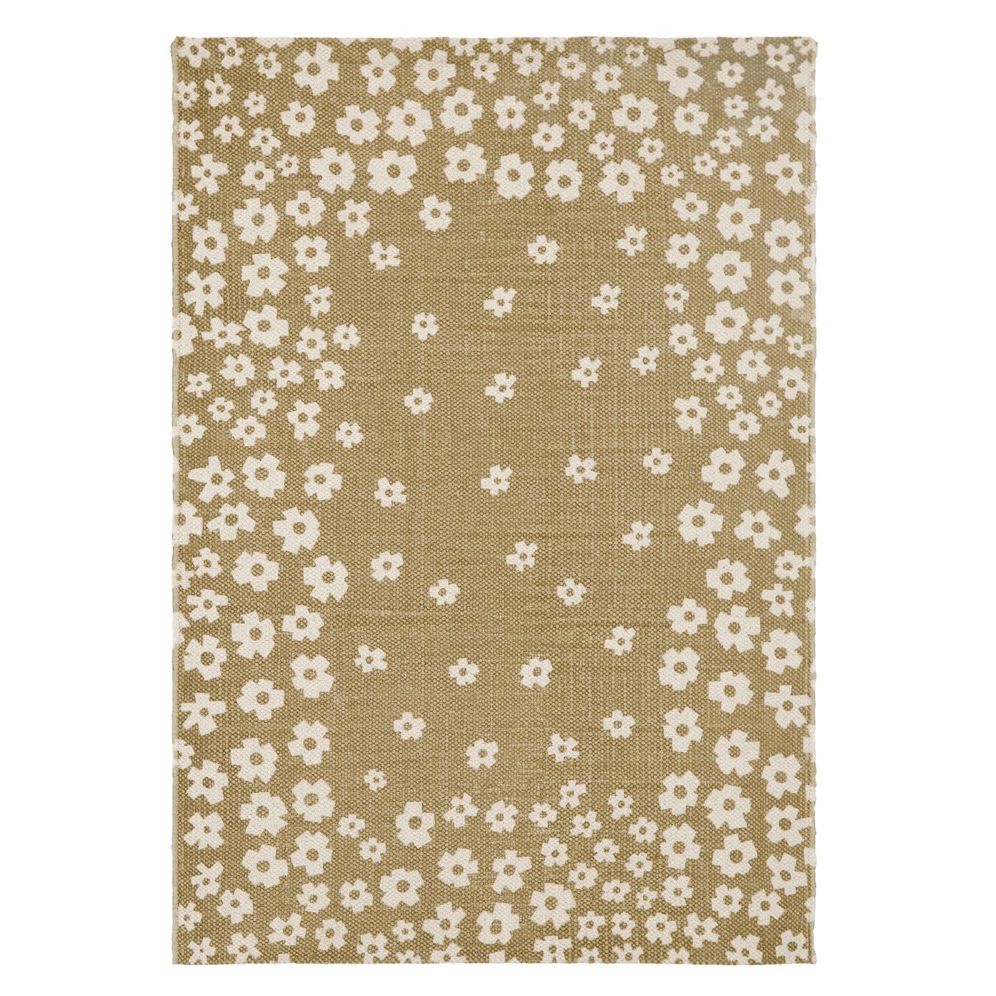 Wildflower 100% Cotton Rug, Environment Friendly Area Rugs FredCo