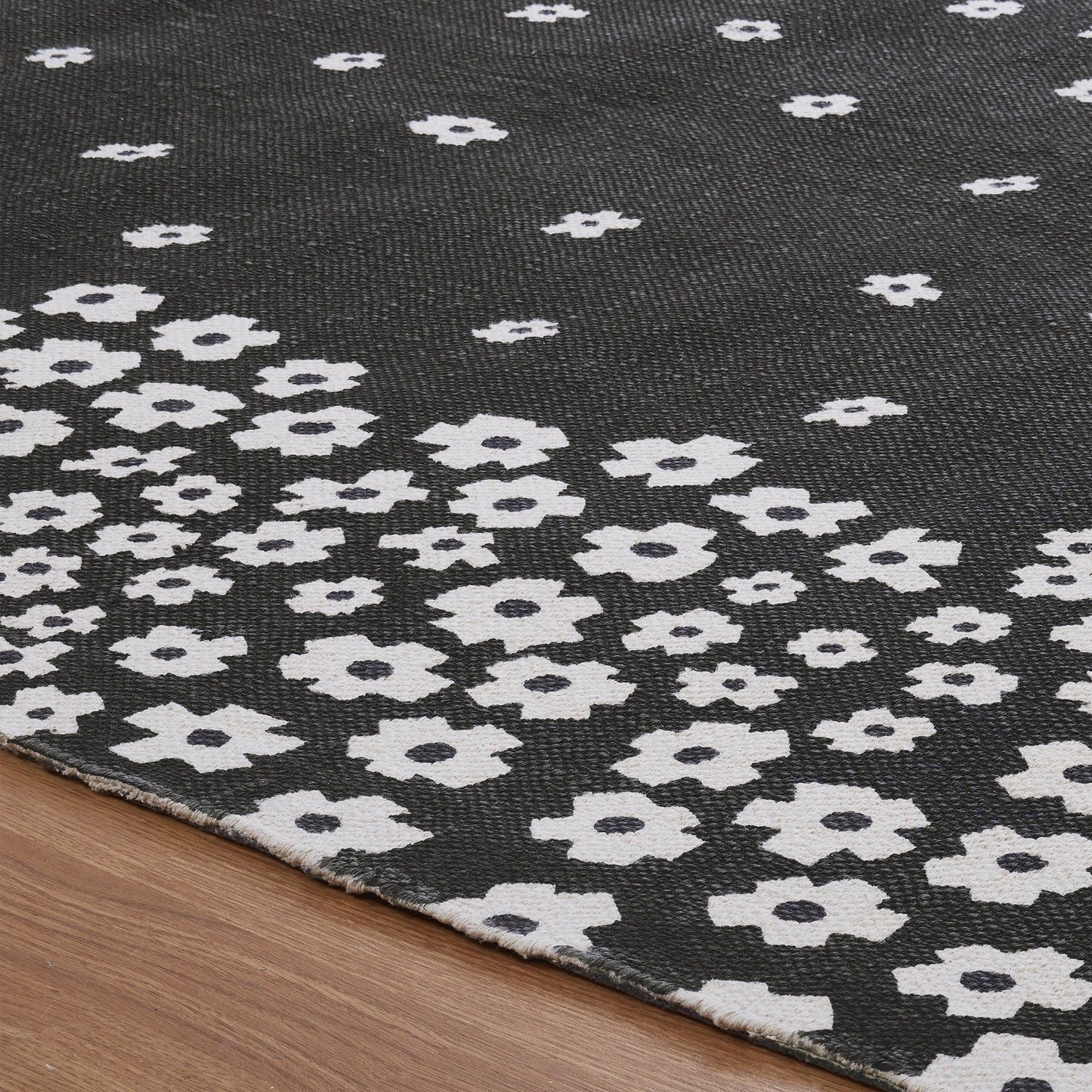 Wildflower 100% Cotton Rug, Environment Friendly Area Rugs FredCo