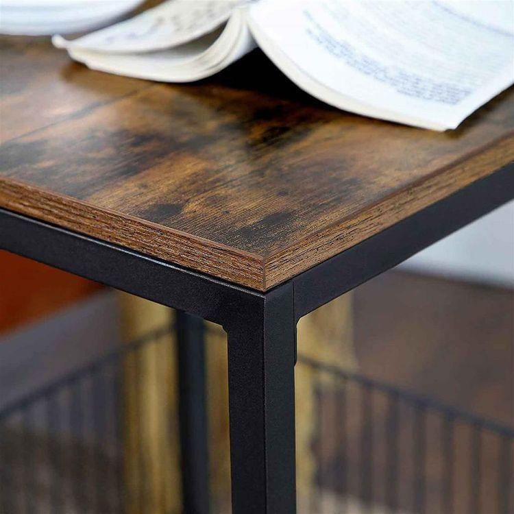 Wire Basket Side Table FredCo
