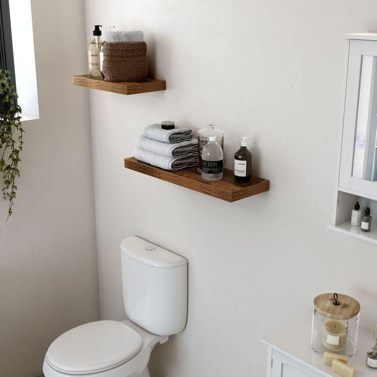 Wood Grain Floating Shelf FredCo
