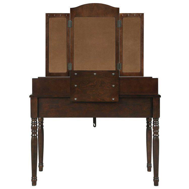 Wood Legs Vanity Set FredCo