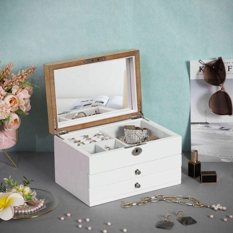 Wooden Jewelry Organizer FredCo