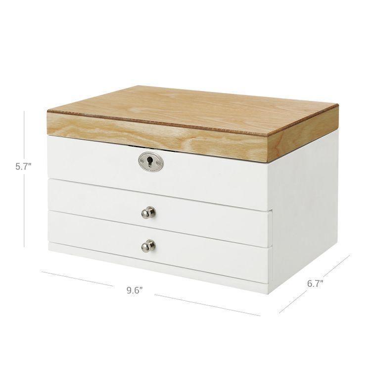 Wooden Jewelry Organizer FredCo