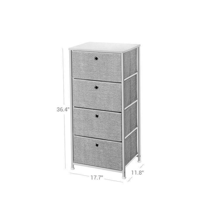 Wooden Tabletop Dresser Tower FredCo
