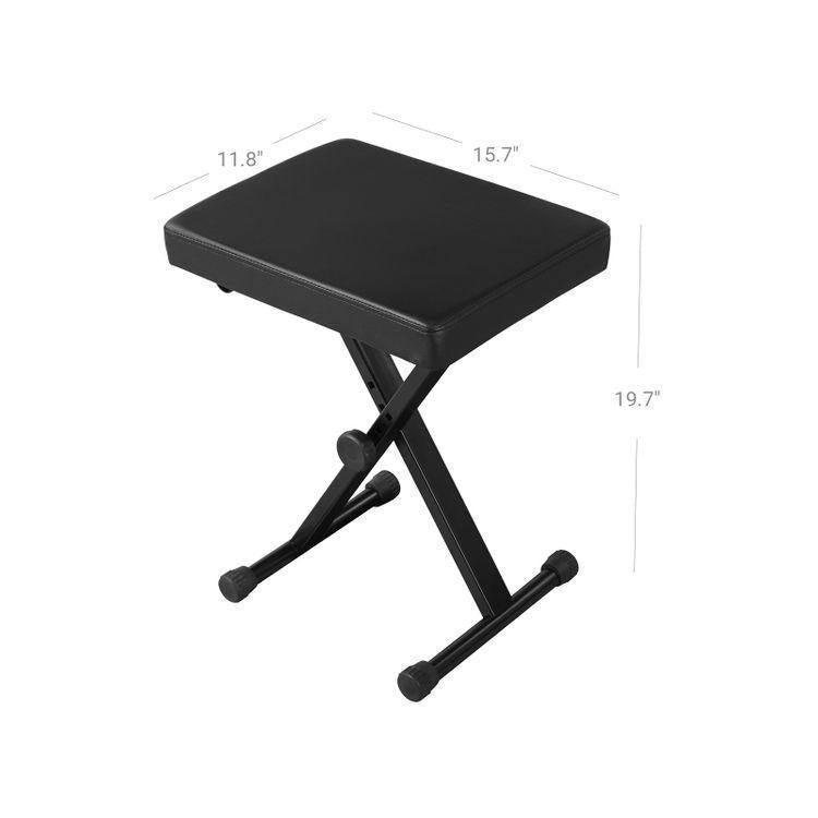 X Frame Piano Bench FredCo