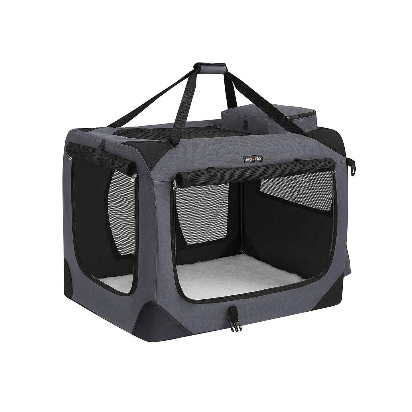 XL Dog Crate Gray FredCo