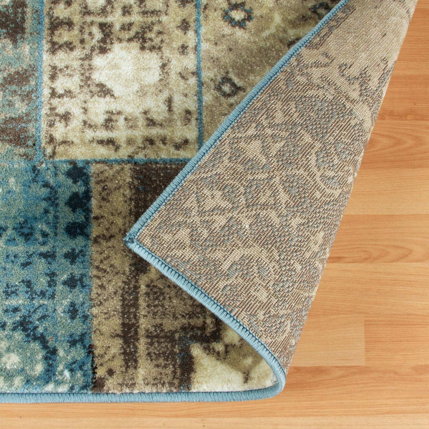 Zedler Oriental Contemporary Patchwork Rug FredCo