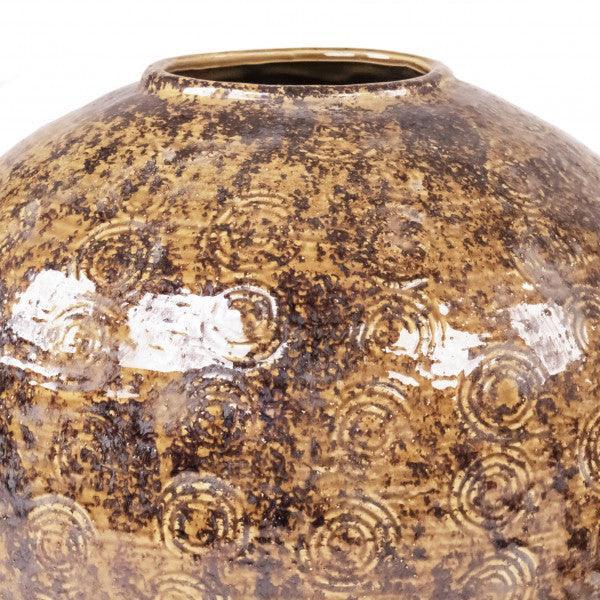 Zentique Distressed Textured Vase (16799L B93) FredCo