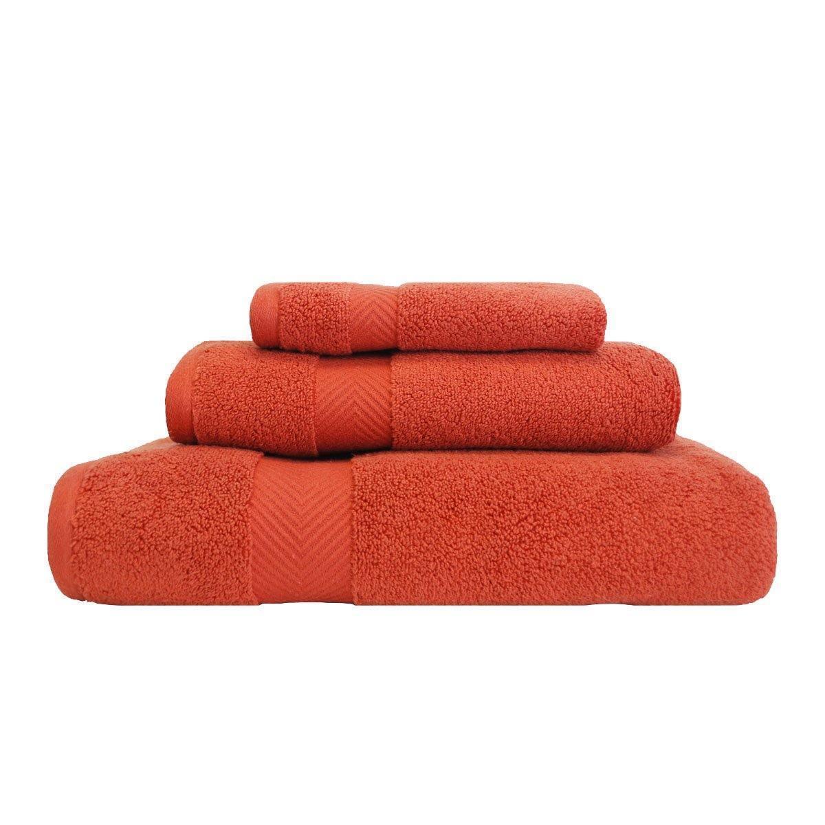Zero-Twist Smart-Dry Absorbent Combed Cotton Plush 3-Piece Towel Set FredCo
