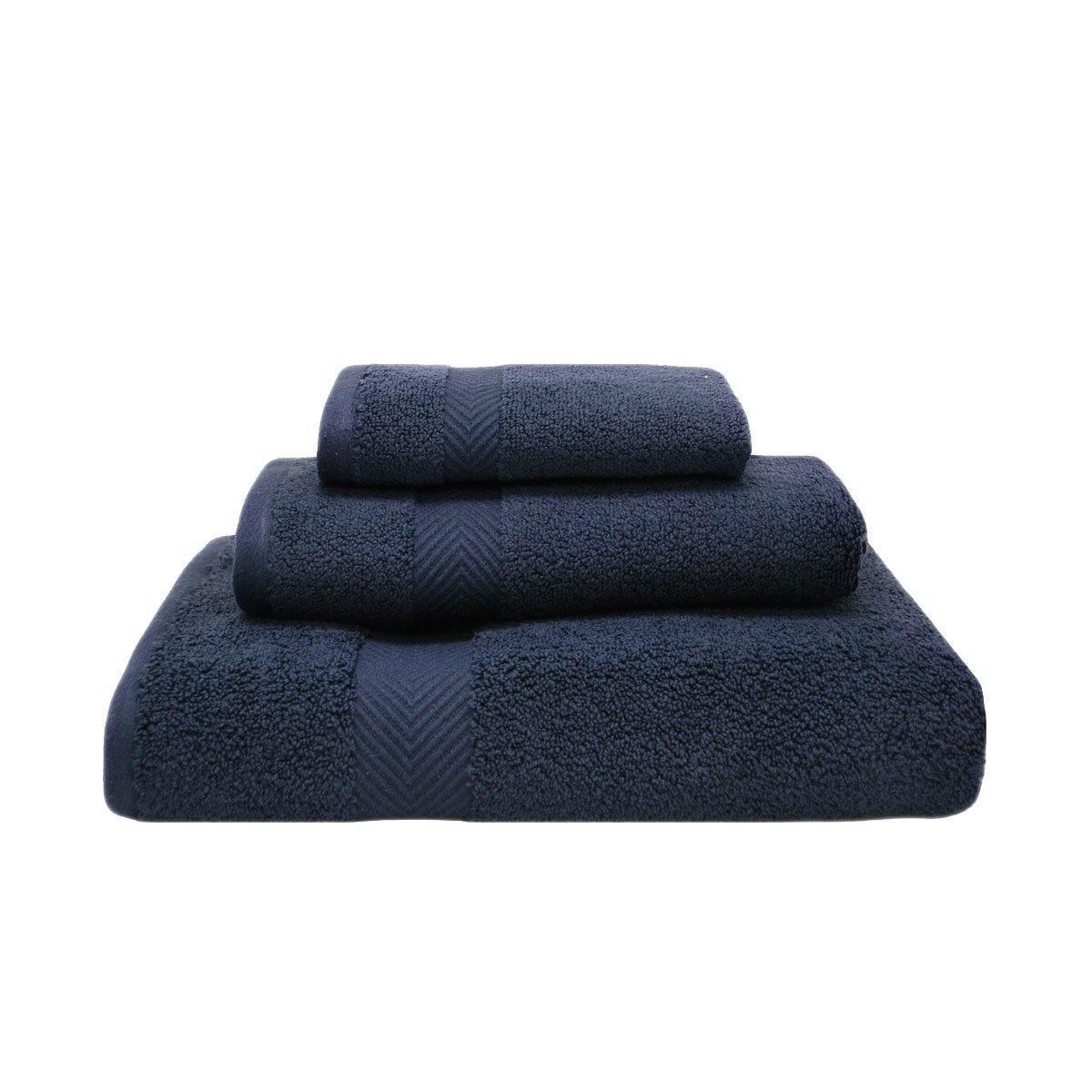 Zero-Twist Smart-Dry Absorbent Combed Cotton Plush 3-Piece Towel Set FredCo