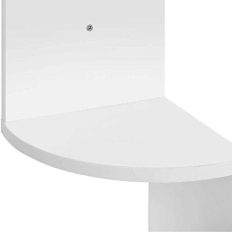Zigzag Design Corner Shelf FredCo