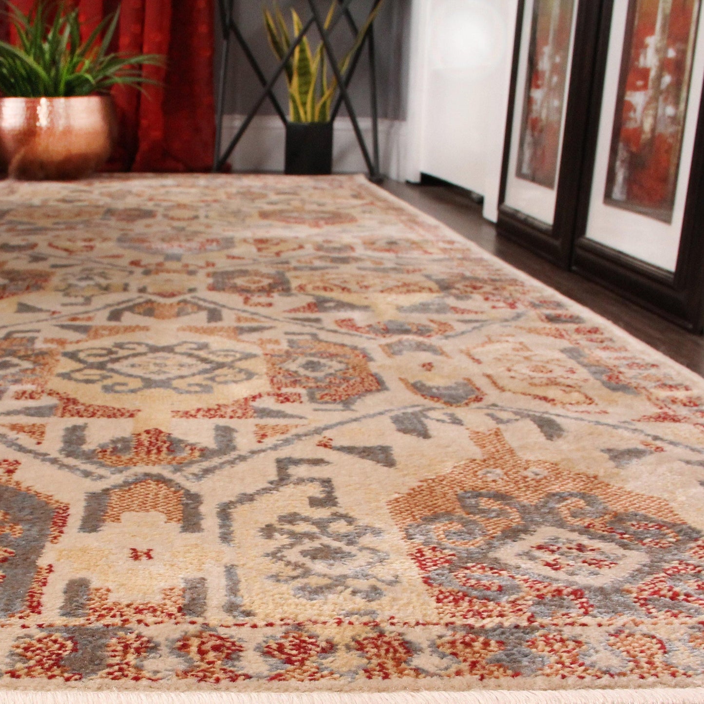 Zuleyka Aztec Southwestern Indoor Area Rug by Superior FredCo