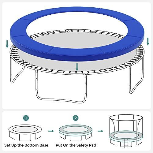 10 ft Replacement Trampoline Safety Pad, Blue FredCo
