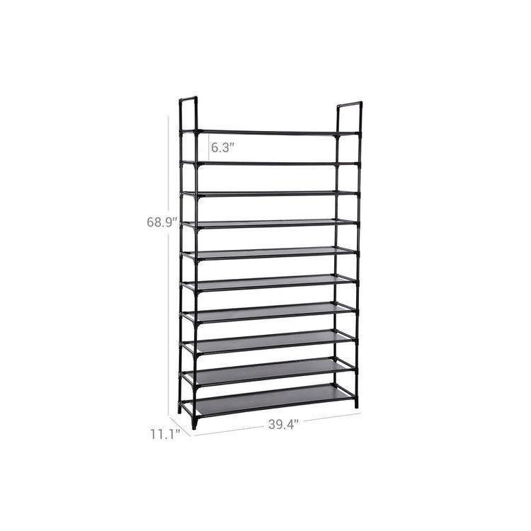 10 Tier Shoe Rack FredCo