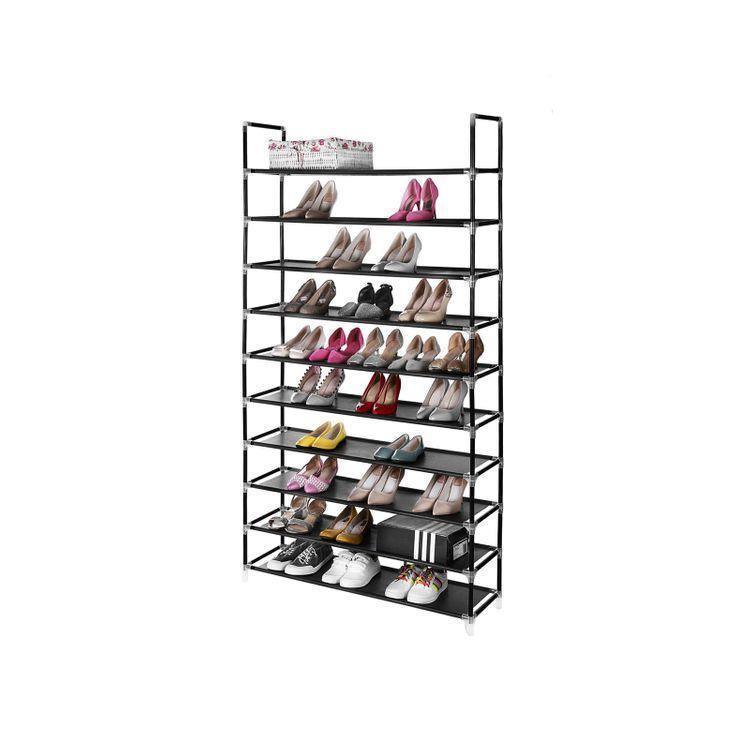 10 Tiers Shoe Rack 39" FredCo