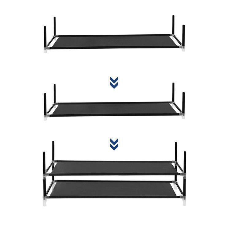 10 Tiers Shoe Rack 39" FredCo