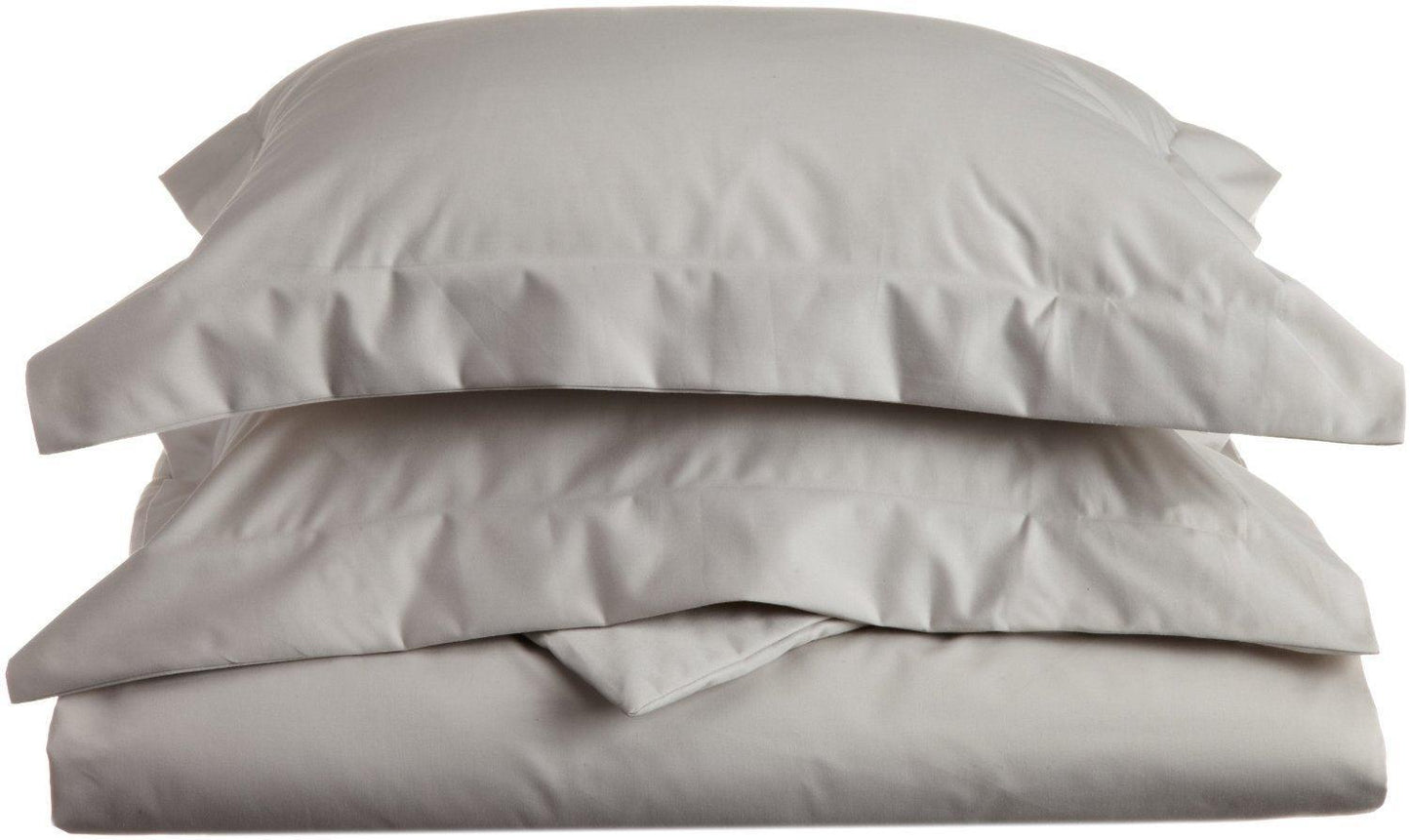 1000-Thread Count Cotton-Blend Wrinkle-Resistant Soft Duvet Cover Set FredCo