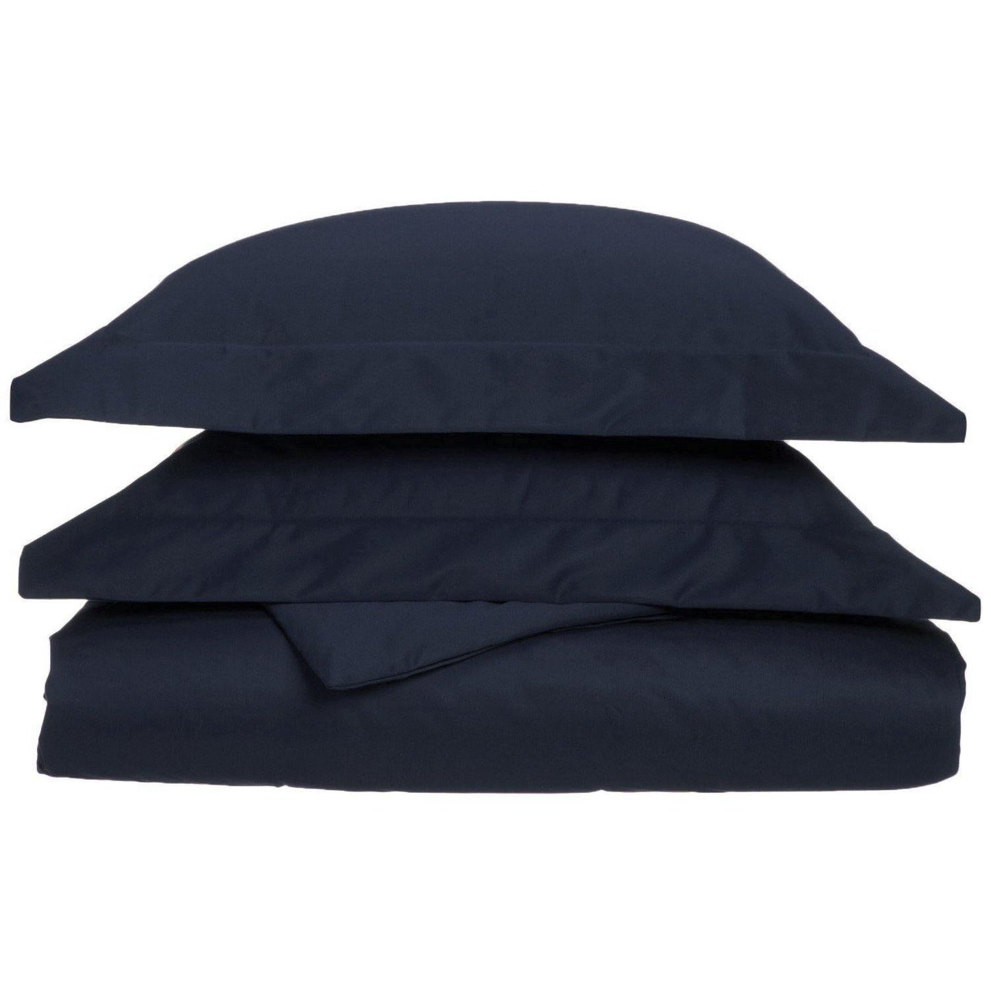 1000-Thread Count Cotton-Blend Wrinkle-Resistant Soft Duvet Cover Set FredCo
