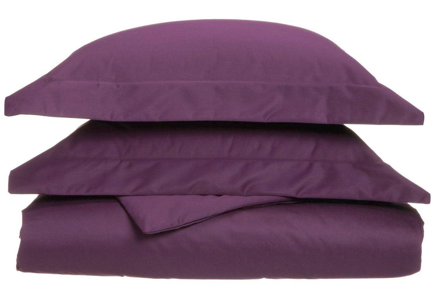 1000-Thread Count Cotton-Blend Wrinkle-Resistant Soft Duvet Cover Set FredCo