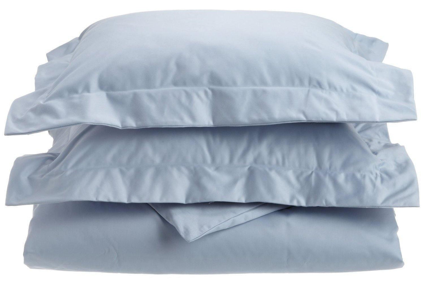 1000-Thread Count Cotton-Blend Wrinkle-Resistant Soft Duvet Cover Set FredCo