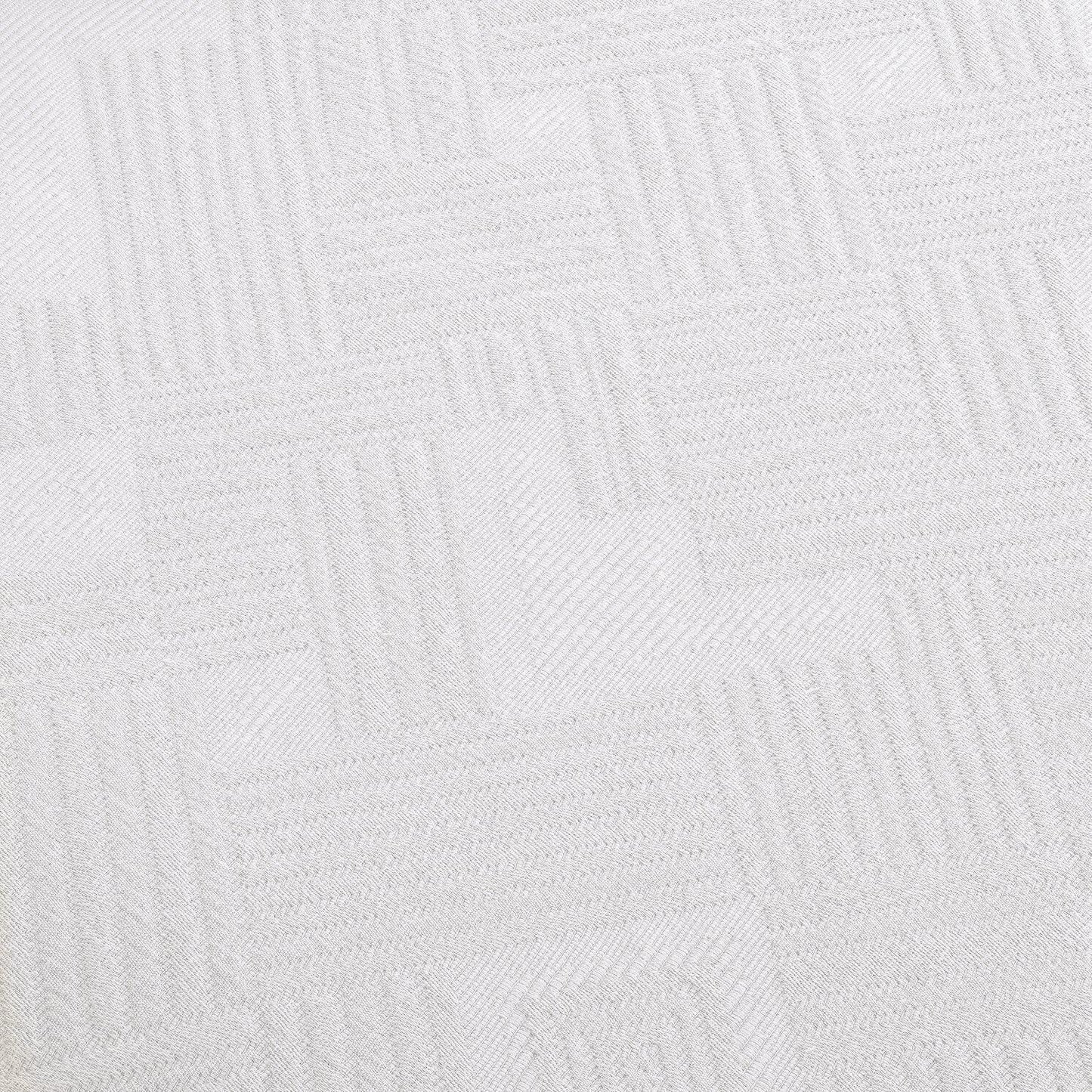 100% Cotton Geometric Fret Scalloped Bedspread Set FredCo