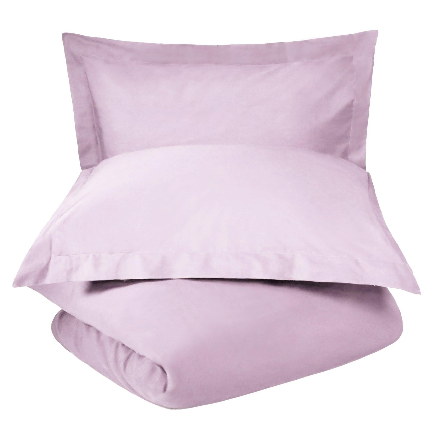 100% Cotton Percale Matte Finish Duvet Cover and Pillow Sham Set FredCo
