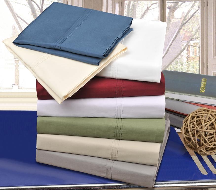 100% Cotton Percale Matte Finish Sheet Set FredCo