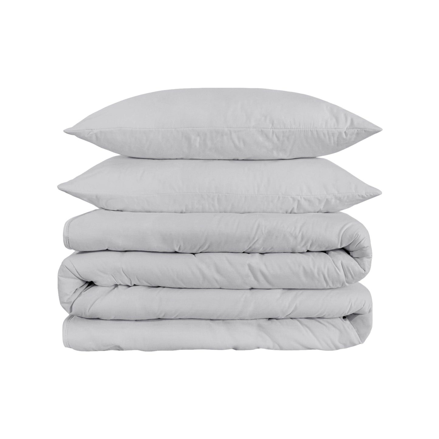 1200-Thread Count 100% Egyptian Cotton Exquisite Solid Duvet Cover Set FredCo