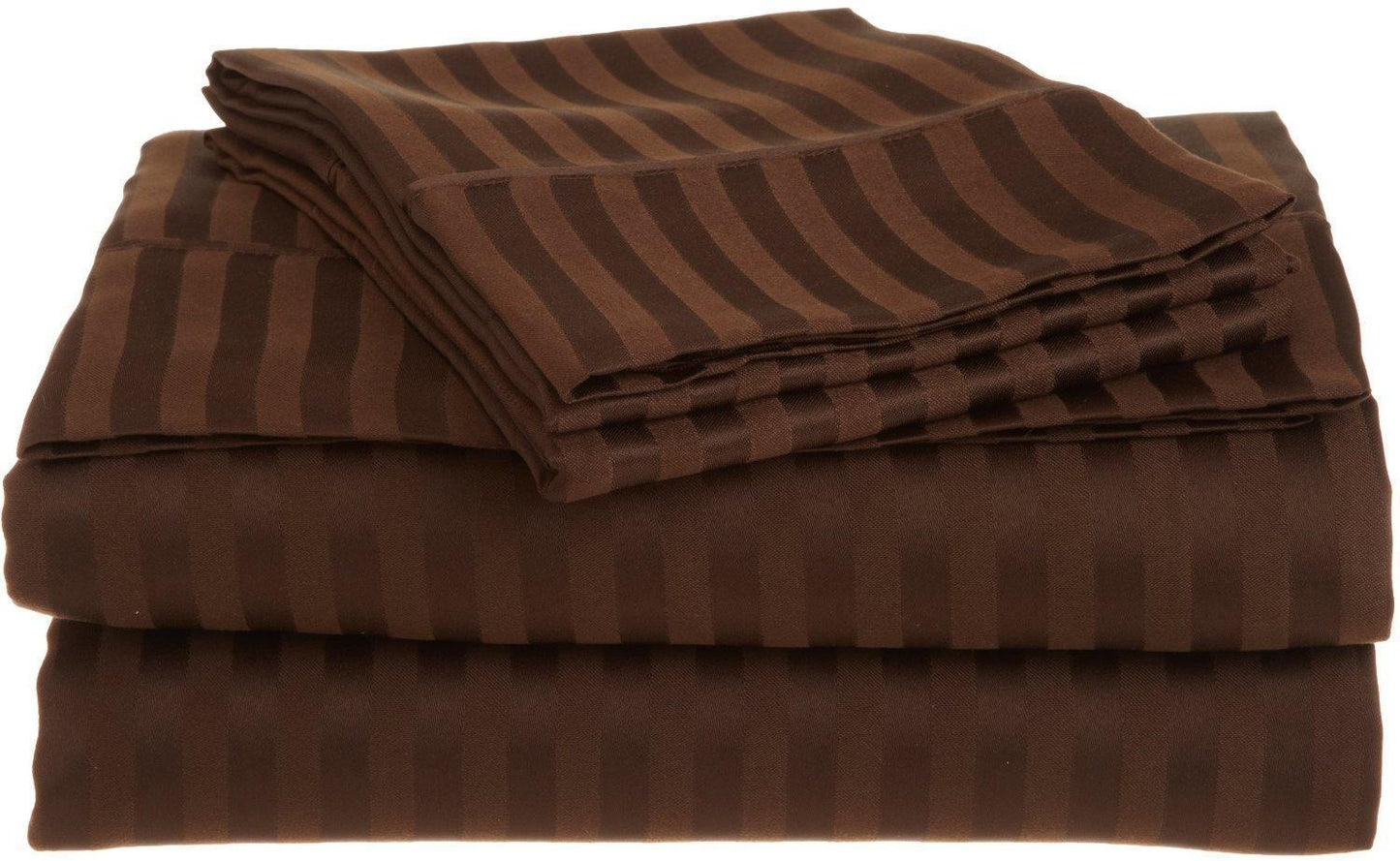 1500 Series Wrinkle Resistant Striped Sheet Set FredCo