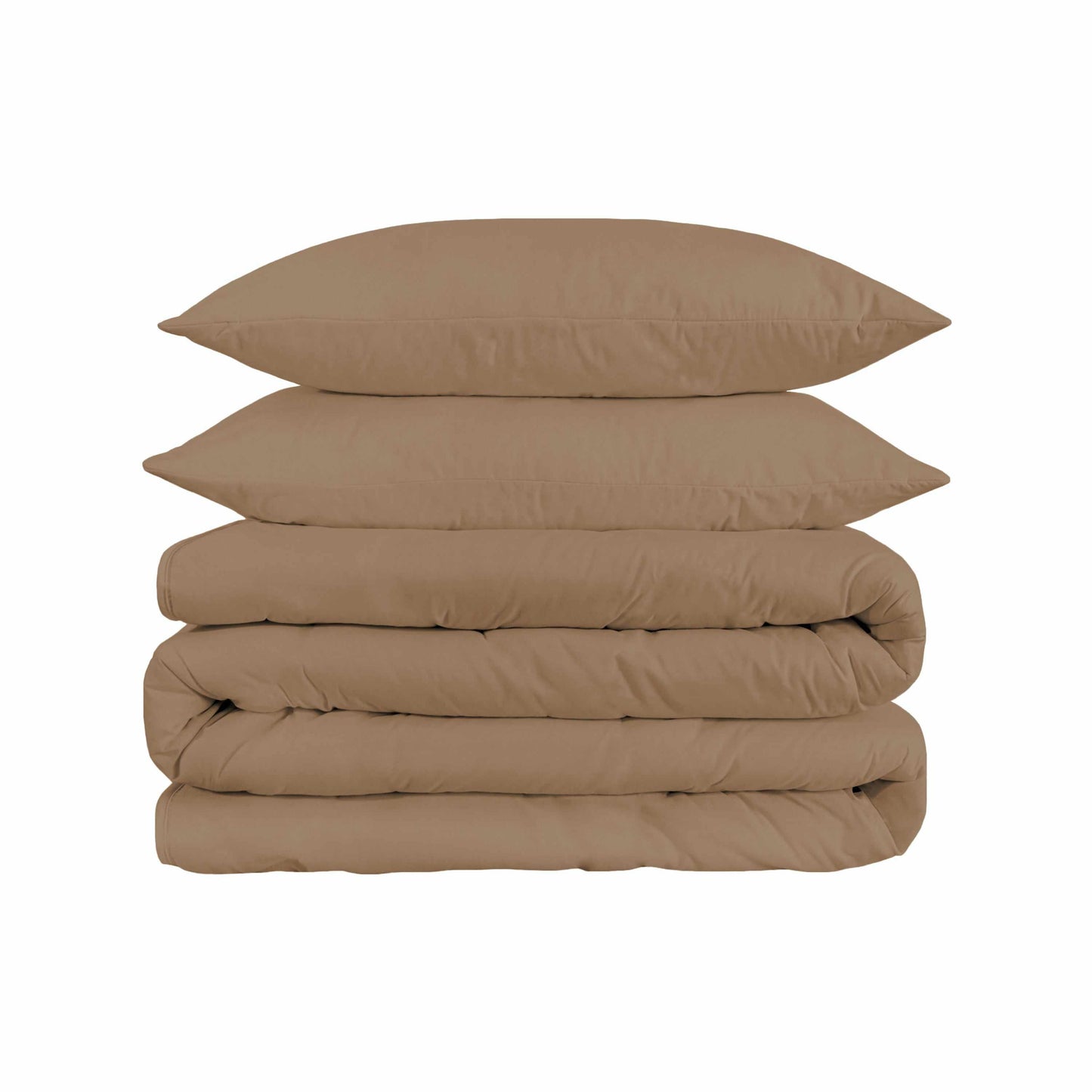 1500-Thread Count 100% Egyptian Cotton Luxurious Solid Duvet Cover Set FredCo