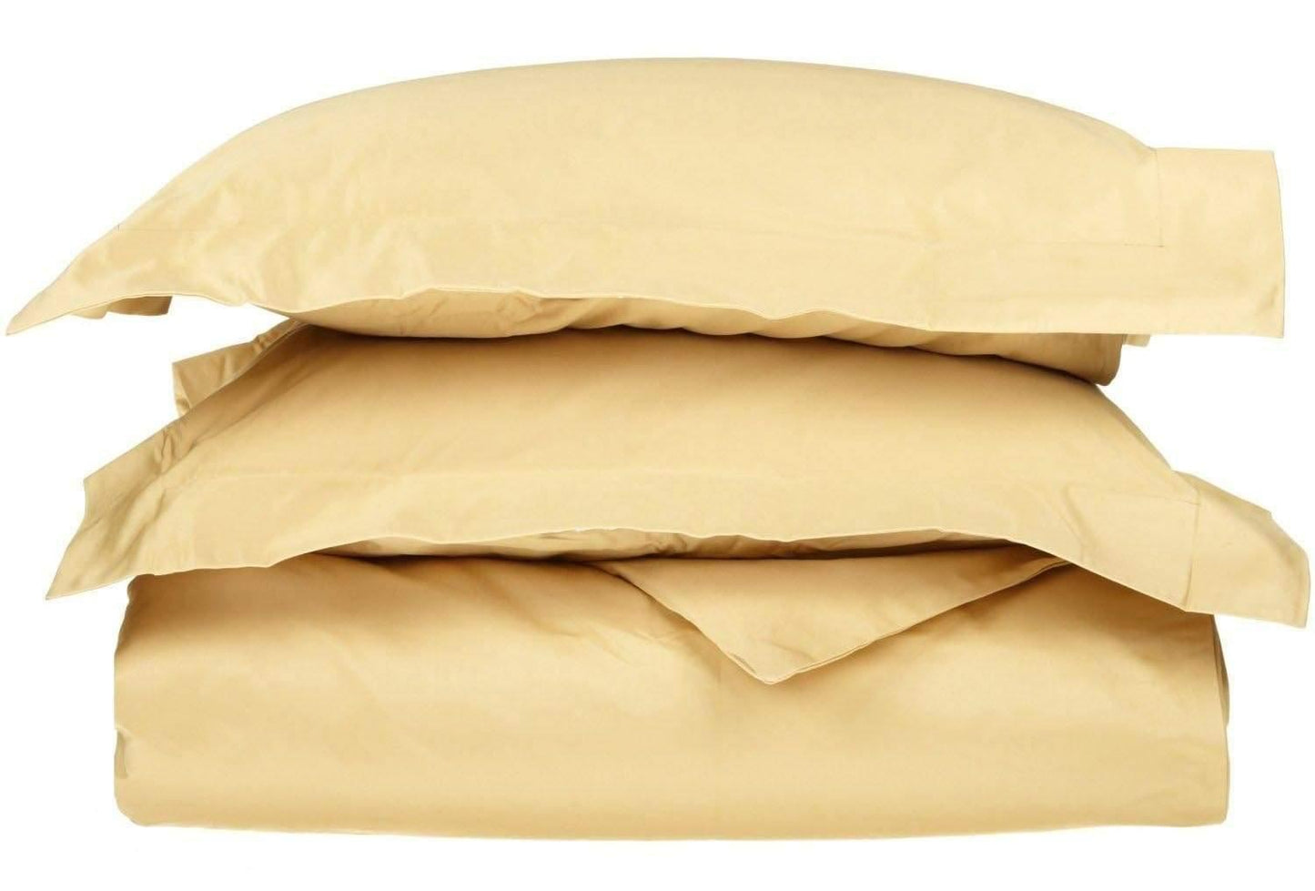 1500-Thread Count 100% Egyptian Cotton Luxurious Solid Duvet Cover Set FredCo