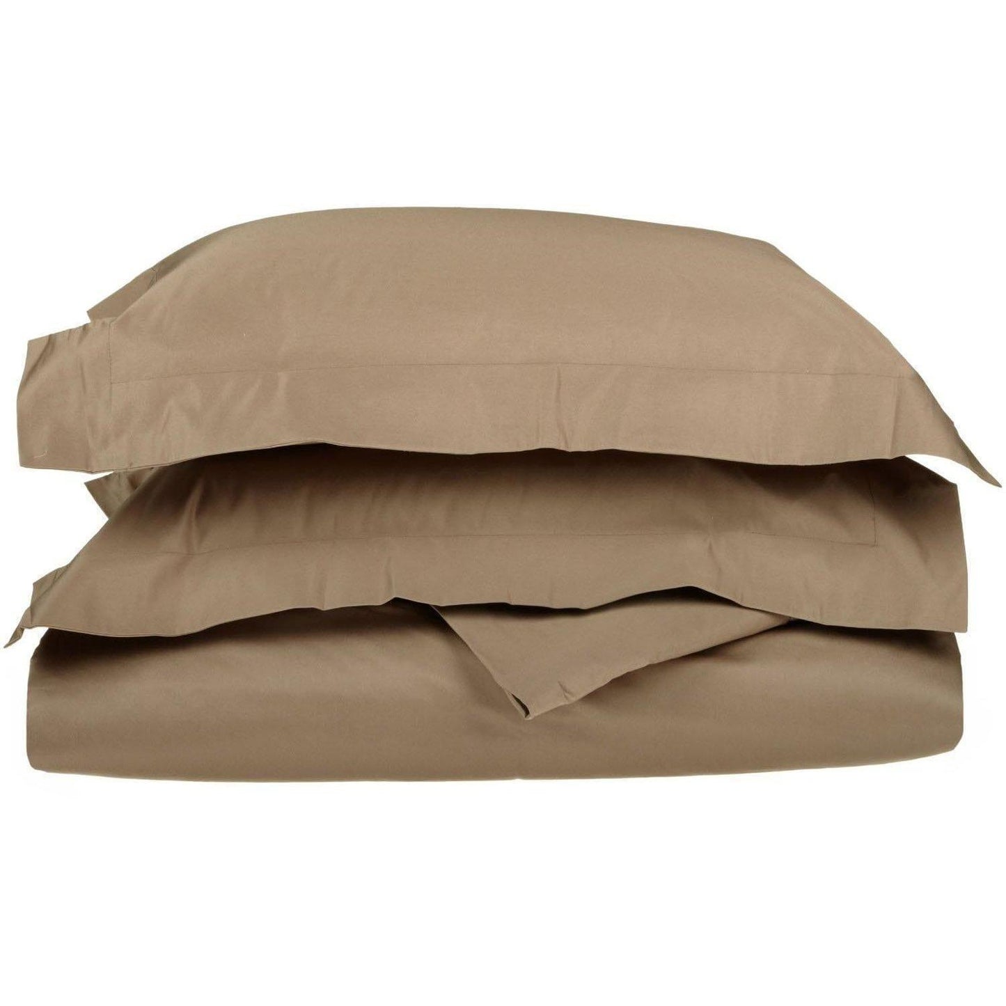 1500-Thread Count 100% Egyptian Cotton Luxurious Solid Duvet Cover Set FredCo